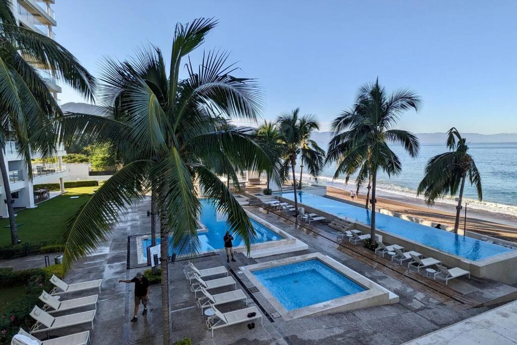 Harbor 13008A Artistic Beachfront Studio By Moikkarentals Puerto Vallarta Exterior foto